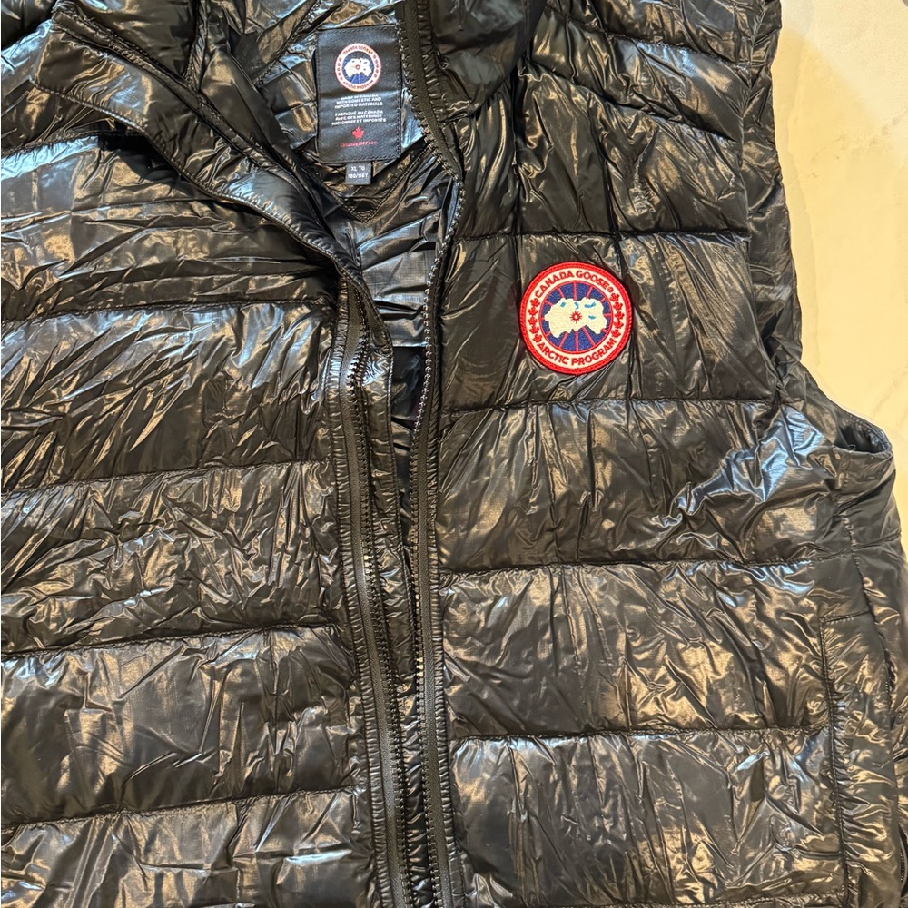 Canada Goose Black Puffer Vest